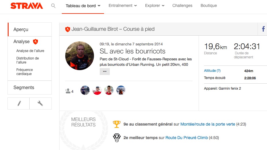 calcul vap strava Bonjour, comment peu ton savoir sa VAP sur Strava ou montre garmin ?